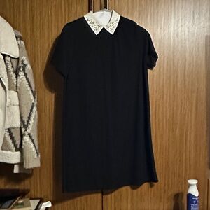 Zara Black and White Dress